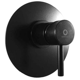 Mitigeur douche encastrable SEINA en laiton noir 15 cm