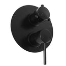 Mitigeur douche encastrable SEINA avec arrêt automatique en laiton noir