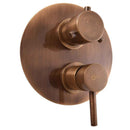 Mitigeur douche encastrable SEINA avec arrêt automatique en laiton bronze