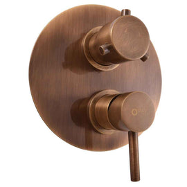 Mitigeur douche encastrable SEINA avec arrêt automatique en laiton bronze