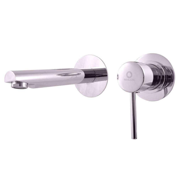 Mitigeur lavabo mural encastrable SEINA laiton chromé 8cm