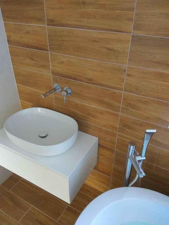 Mitigeur lavabo mural encastrable SEINA laiton chromé 8cm