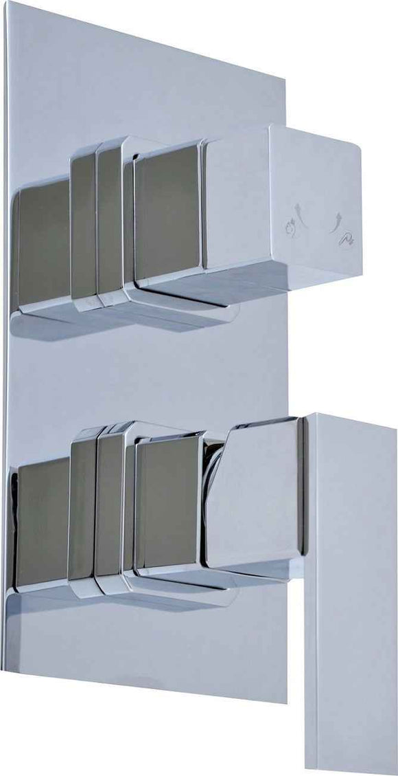 Colonne de douche avec cascade à encastrer avec cascade LOIRA