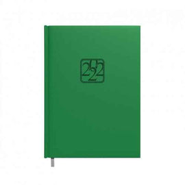 Planning notebook calendar 2026 A5 green