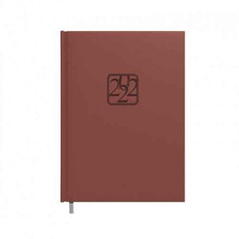 Planning notebook calendar 2026 A5 brown