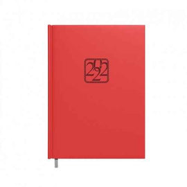 Planning notebook calendar 2026 A5 red