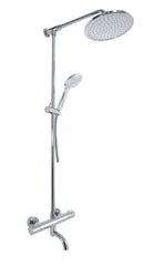 Colonne de douche murale thermostatique réglable 110 à 176 cm