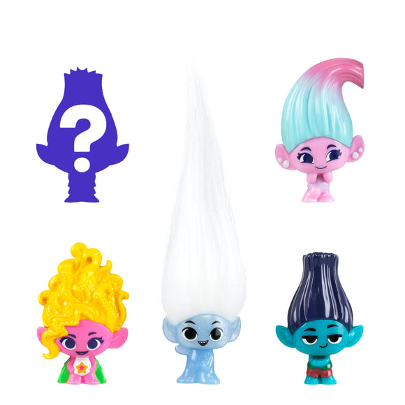 TROLLS Figures, Surprise 5-pack