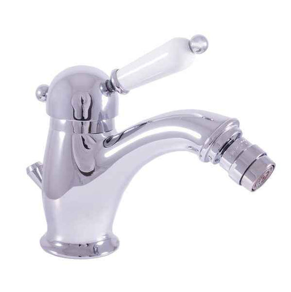 Mitigeur bidet LABE en laiton chromé avec siphon