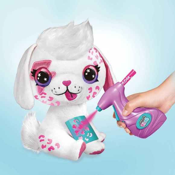 AIRBRUSH PLUSH plush with airbrush Puppy, 26 cm