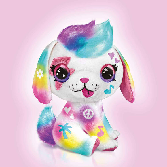 AIRBRUSH PLUSH plush with airbrush Puppy, 26 cm