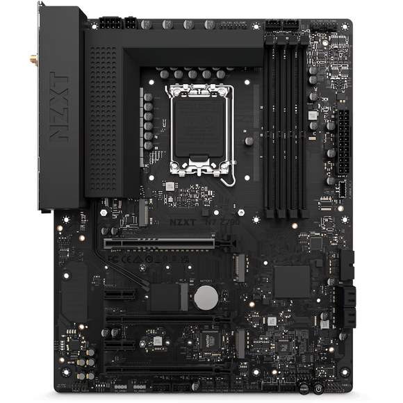 Carte mère | NZXT | Intel Z790 | LGA1700 | ATX | Mémoire DDR5 | 4 emplacements mémoire | 2 x PCI-Express 3.0 | 2 x PCI-Express 4.0 16 x | 1 x PCI-Express 5.0 16 x | 1 x M.2 | 1 x HDMI | 2 x USB 2.0 | 2 x USB 3.2 type B | 3 x USB 3.2 | 1 x USB-C | 1 x S/PDIF optique | 1 x RJ12 | 5 x port audio | N7-Z79XT-B1