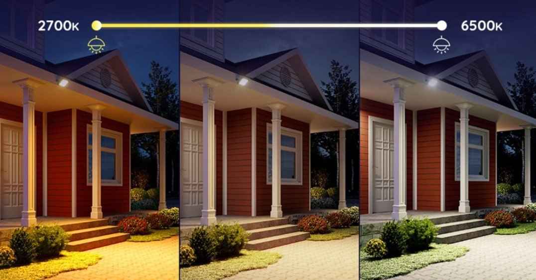 Projecteurs LED Govee H7060 ; RGBICWW, IP65, Bluetooth, Wi-Fi