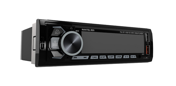 Player Auto Navitel RD5, 1DIN 4?50 watt,Bluetooth, FM,redare FLAC,MP3,WMA, WAV, AUX input,microSD 256GB,2x USB,RCA-out,Hands-free,Telecomanda,CarLiveApp pentru Android si iOS "RD5" (timbru verde 2 lei)