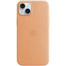 Etui silikonowe z MagSafe do iPhonea 15 Plus - pomarańczowy sorbet-1