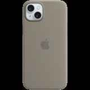 Coque Apple en silicone avec coque arrière Magsafe pour iPhone 15 Plus