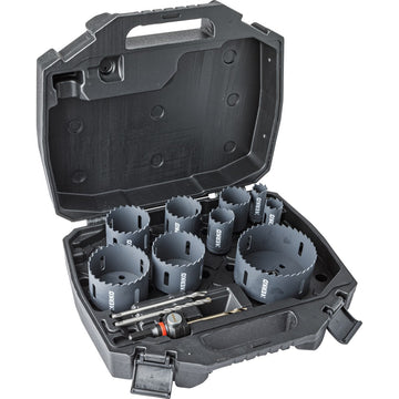 Trepan carbure tungsten-k coffret 8dia 22-76mm