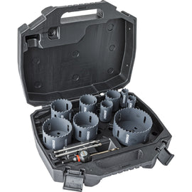 Trepan carbure tungsten-k coffret 4dia 41-127mm plaquiste