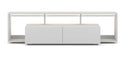Meuble TV EVEREST coloris chêne 140x35x50 cm