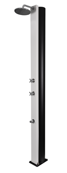 Douche de piscine solaire CROSS 40L avec rince pieds