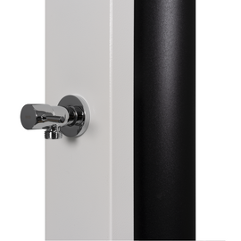 Douche de piscine solaire CROSS 40L avec rince pieds