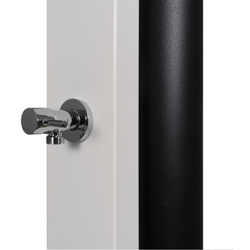 Douche de piscine solaire CROSS 40L avec rince pieds