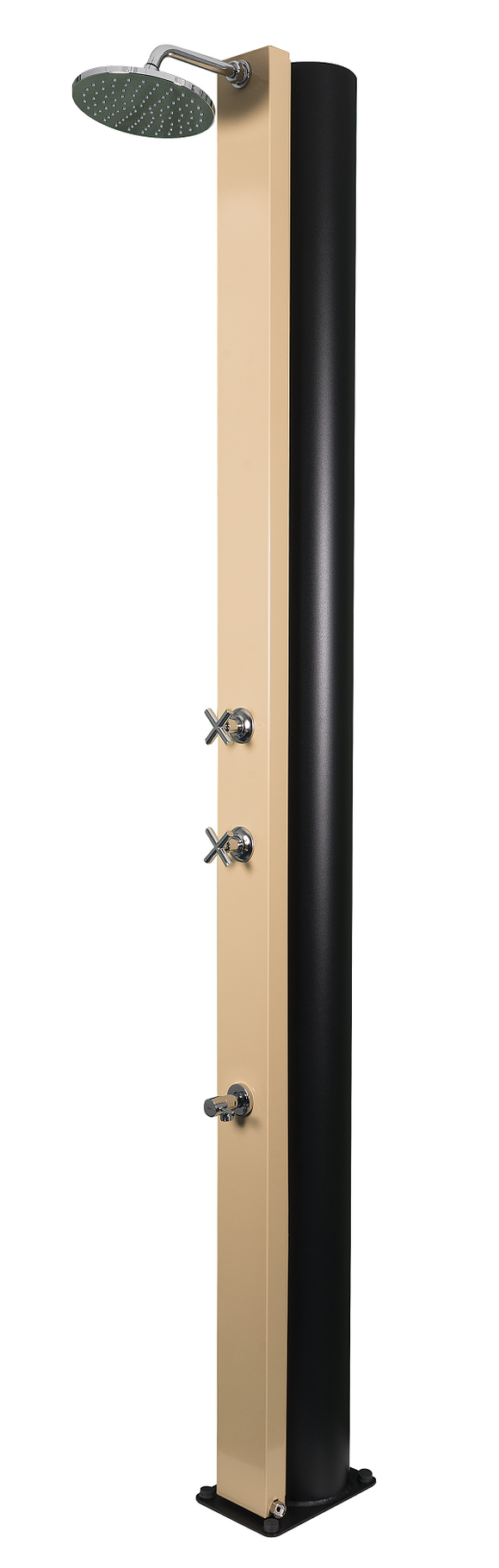 Douche de piscine solaire CROSS 40L avec rince pieds