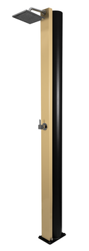 Douche de piscine solaire SQUARE, douche extérieure 40L-4