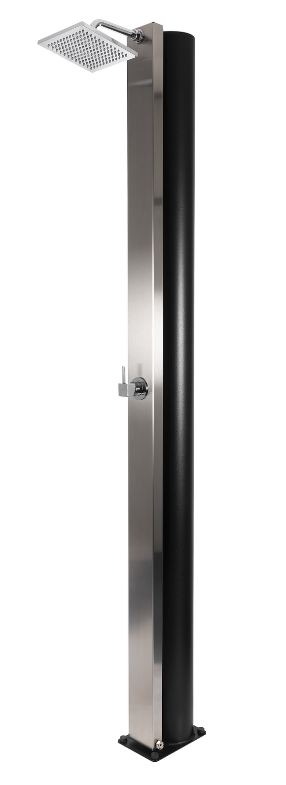 Douche de piscine solaire SQUARE, douche extérieure 40L