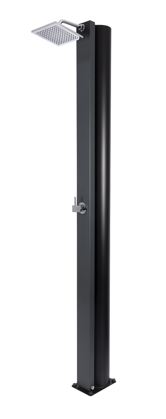 Douche de piscine solaire SQUARE, douche extérieure 40L