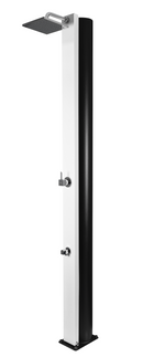 Douche de piscine solaire SQUARE 40L avec rince pieds-1