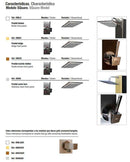 Douche de piscine solaire SQUARE 40L avec rince pieds