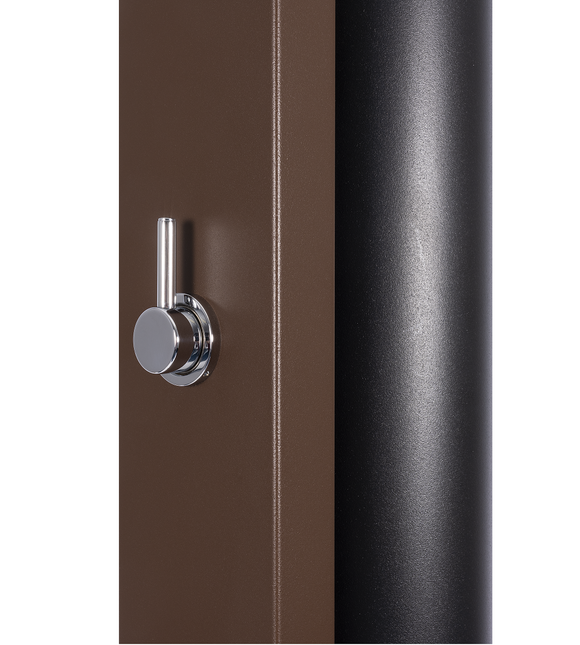 Douche de piscine solaire PULSATE 40L avec rince pieds