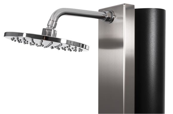 Douche de piscine solaire PULSATE 40L avec rince pieds