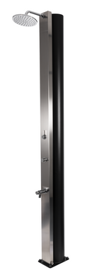 Douche de piscine solaire PULSATE 40L avec rince pieds temporisé-16