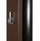 Douche de piscine solaire ULTIMATE 40L avec rince pieds temporisé