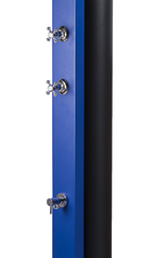 Douche de piscine solaire ULTRAMARINE 40L avec rince pieds