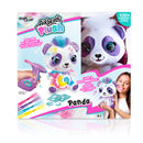 Peluche airbrush panda 25 cm