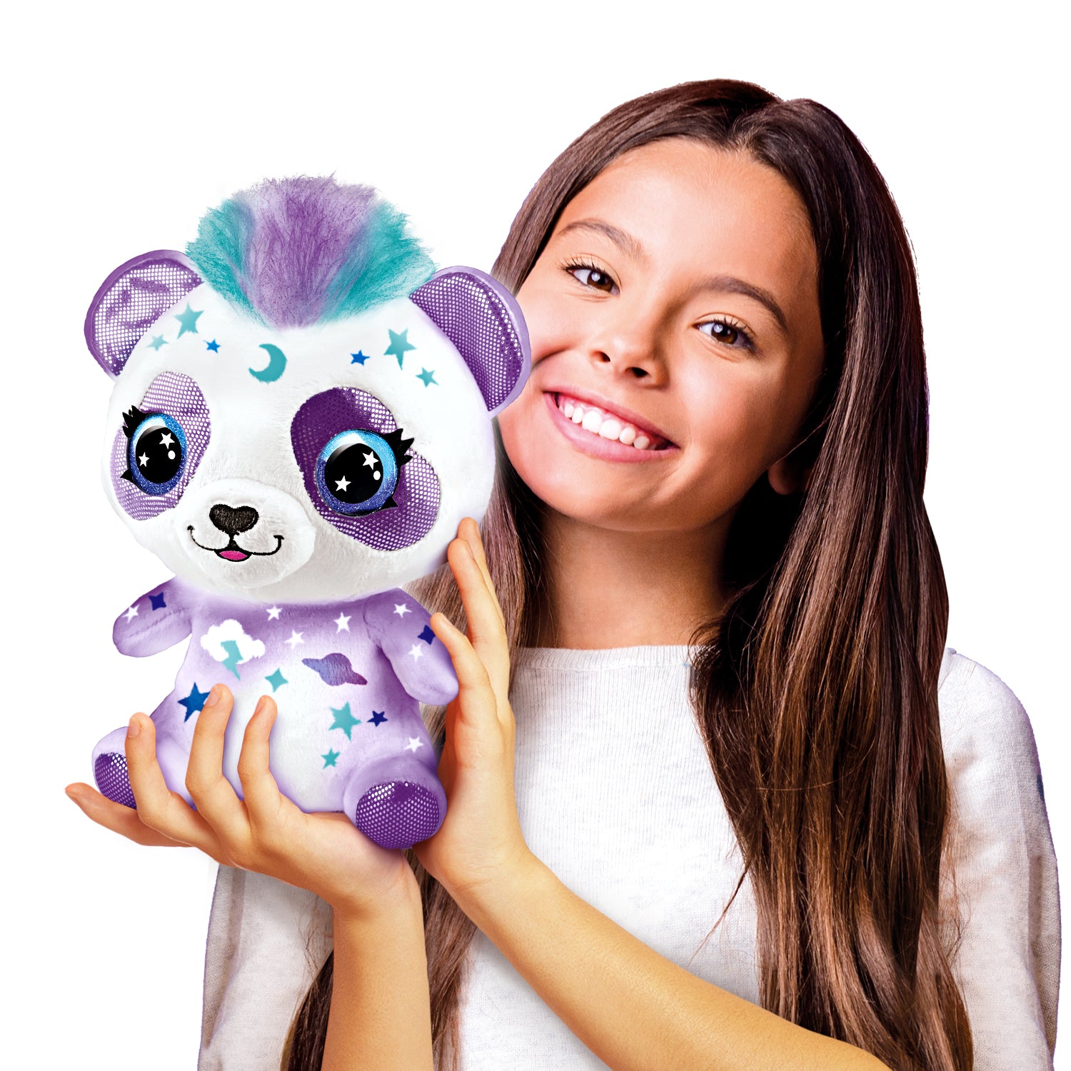 Peluche airbrush panda 25 cm