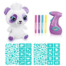 Peluche airbrush panda 25 cm