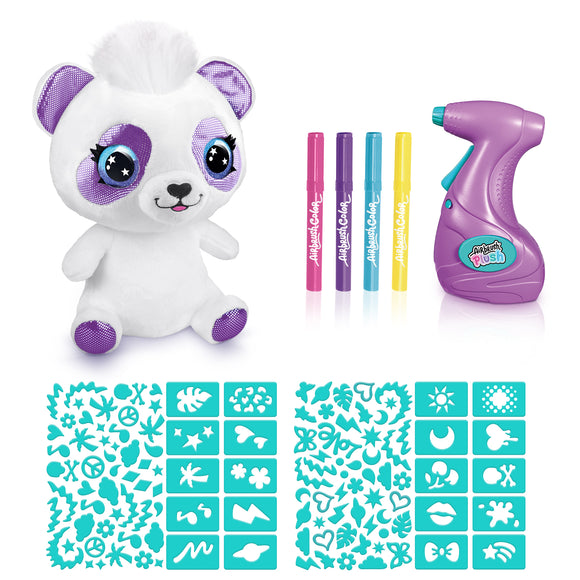 Peluche airbrush panda 25 cm