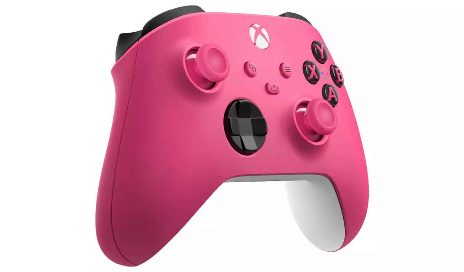 Manette sans fil Microsoft Xbox rose, blanche, Bluetooth, analogique/numérique, pour Xbox Series S, Android, Xbox Series X, iOS, PC