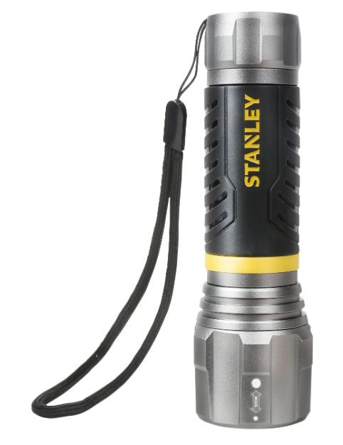 Torche aluminium stanley antiderapante avec focus 380 lumens