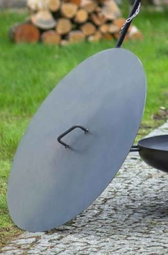 Couvercle de brasero rond en acier