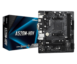 Asrock A520M-HDV Socket AM4 micro ATX