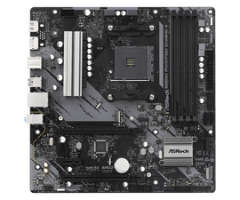 Asrock B550M Phantom Gaming 4 Socket AM4 micro ATX AMD B550 - 0