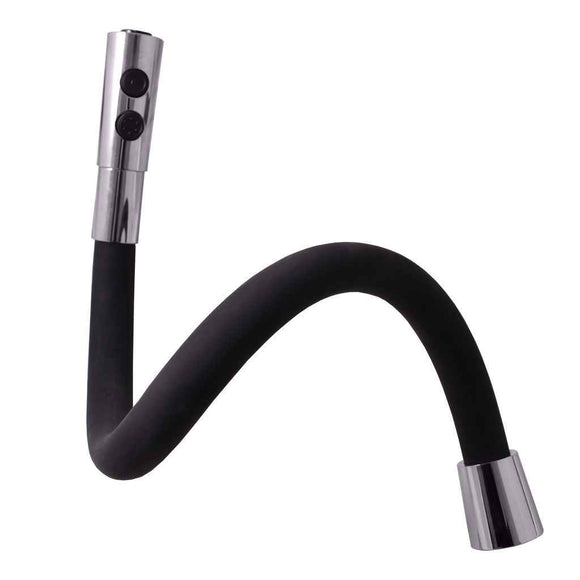 Mitigeur évier flexible à mémoire de forme avec inverseur AMUR en chrome