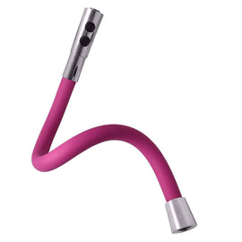 Mitigeur évier flexible à mémoire de forme avec inverseur AMUR en chrome