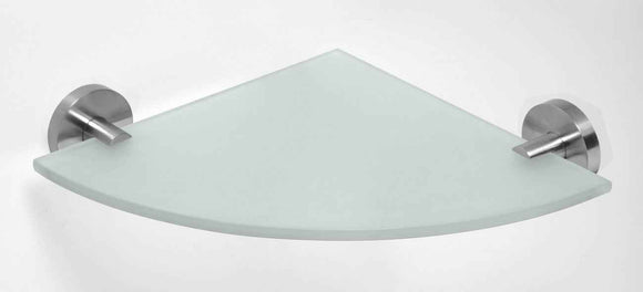 Etagère, tablette d'angle en verre NEO 24x24x5,5cm