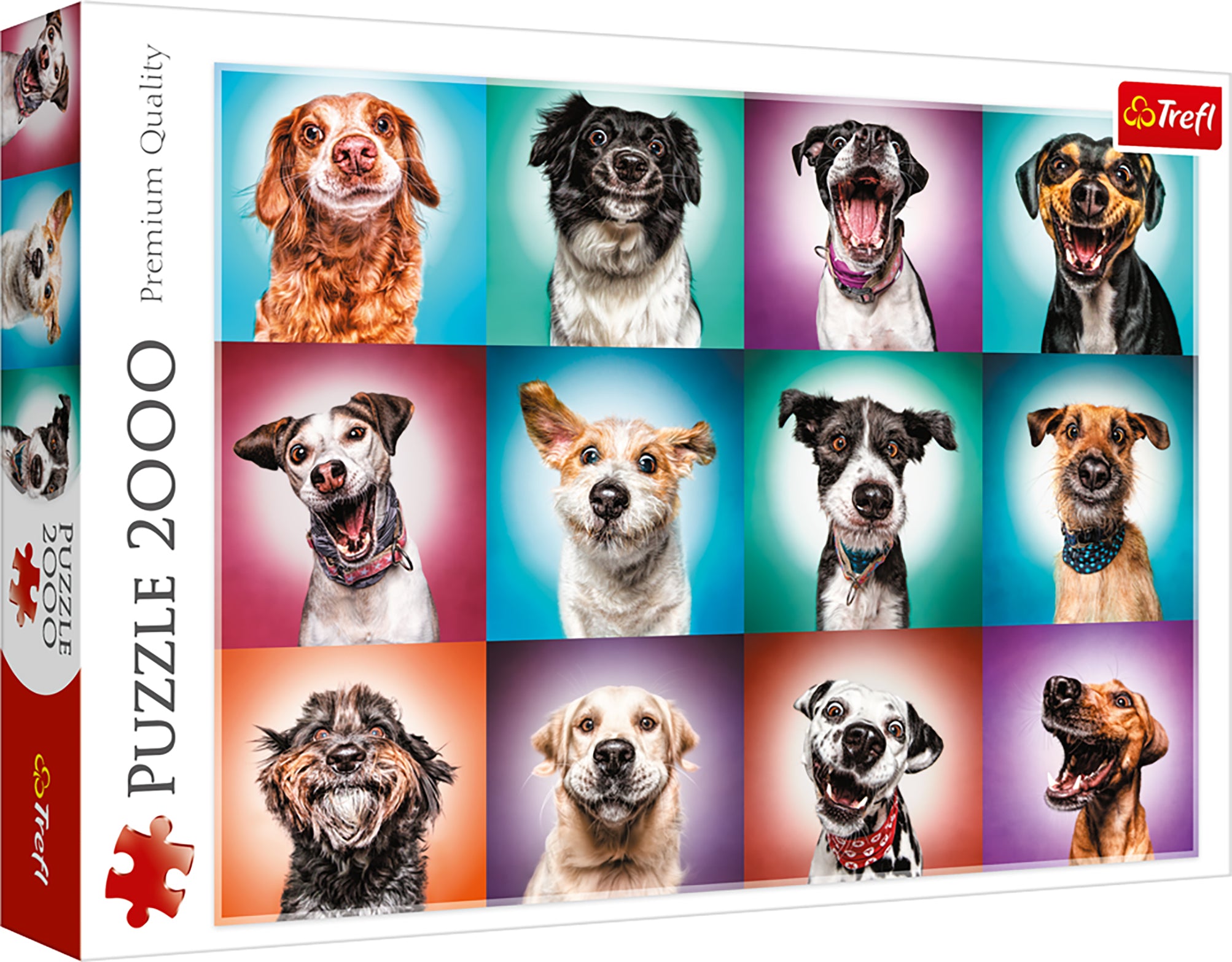 Puzzle trefl chiens 2000 pièces